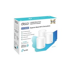 TP-Link Deco X50 AX3000 Mesh System - High-Performance 3-Pack Access Point for Seamless Wi-Fi Connectivity
